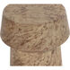 Brie 20 X 18.5 inch Burl Look Outdoor End Table